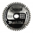 Image du produit : Lame de scie circulaire, alliage T.C.T spécialisé, 165 x 20mm 48 dents - diamètre 165mm - coupe-saignée 1,85mm Makita | B-56764