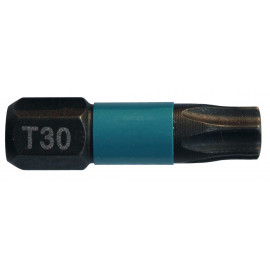 Embout de vissage à chocs (Impact Black) 25mm TORX - T30, Hexa 1/4" - 2 pièce(s) Makita | B-63694