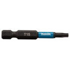 Image du produit : Embout de vissage à chocs (Impact Black) 50mm TORX - T15, Hexa 1/4" - 2 pièce(s) Makita | B-63775