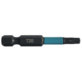 Embout de vissage à chocs (Impact Black) 50mm TORX - T20, Hexa 1/4" - 2 pièce(s) Makita | B-63781