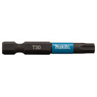 Image du produit : Embout de vissage à chocs (Impact Black) 50mm TORX - T30, Hexa 1/4" - 2 pièce(s) Makita | B-63806