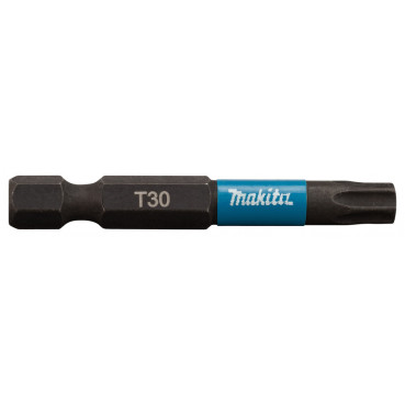 Embout de vissage à chocs (Impact Black) 50mm TORX - T30, Hexa 1/4" - 2 pièce(s) Makita | B-63806