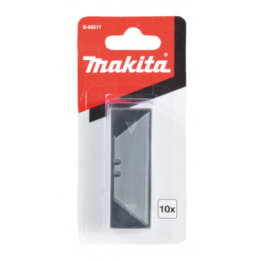 Jeu de 10 lames pour couteau / cutter rétractable Makita | B-65517