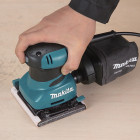 Image du produit : Ponceuse vibrante Makita - 200 Watts - dimensions du patin de ponçage 112 x 102mm | BO4555