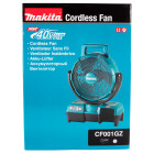 Image du produit : Ventilateur Makita XGT 40 Volts MAX Lithium (Li-Ion) - Ø 235mm - (Produit seul) - poids 2kg | CF001GZ