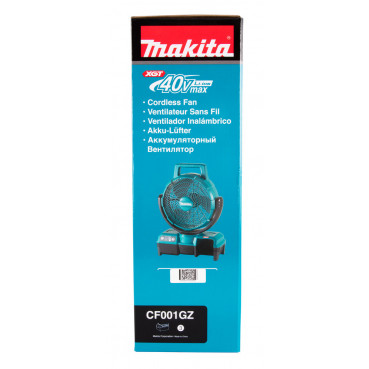 Ventilateur Makita XGT 40 Volts MAX Lithium (Li-Ion) - Ø 235mm - (Produit seul) - poids 2kg | CF001GZ