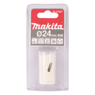 Scie cloche Makita Bi-Métal pour perceuse visseuse - diamètre 24mm - 1 pièce(s) | D-17027