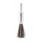 Image du produit : Brosse métallique pinceau à fil acier ondulés pour perceuses - diamètre 12mm - filetage 6mm - diamètre du fil 0,3mm Makita | D-40004