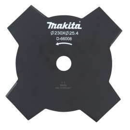 Lames 4 dents - alésage 25,4mm - diamètre 230mm Makita | D-66008