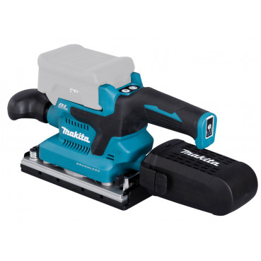 Ponceuse vibrante Makita LXT 18 Volts - sans fil Lithium (Li-Ion) - (Produit seul) - dimensions du patin de ponçage 92 x 185mm | DBO381ZU