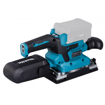 Ponceuse vibrante Makita LXT 18 Volts - sans fil Lithium (Li-Ion) - (Produit seul) - dimensions du patin de ponçage 92 x 185mm | DBO381ZU