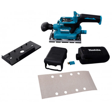 Ponceuse vibrante Makita LXT 18 Volts - sans fil Lithium (Li-Ion) - (Produit seul) - dimensions du patin de ponçage 92 x 185mm | DBO381ZU