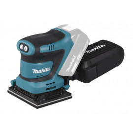 Ponceuse vibrante Makita LXT 18 Volts - sans fil Lithium (Li-Ion) - 112 x 102mm - (Produit seul) - 210 Watts - poids 1,7kg | DBO480Z