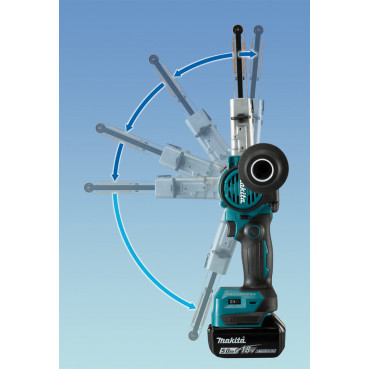 Ponceuse à bande Makita LXT 18 Volts - sans fil Lithium (Li-Ion) - 5 Ah - 9 x 533mm | DBS180RTJ