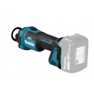 Affleureuse Makita plaque de plâtre LXT - Ø 6,35mm - (Produit seul) - pince diamètre 3,18mm | DCO181Z