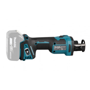 Affleureuse Makita plaque de plâtre LXT - Ø 6,35mm - (Produit seul) - pince diamètre 3,18mm | DCO181Z