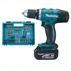 Image du produit : Perceuse visseuse Makita LXT 18 Volts - sans fil - 42 nm - 0 - 1 300 tours minutes - capacité du mandrin diamètre 1,5 à 13mm | DDF453RFX1