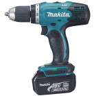 Image du produit : Perceuse visseuse Makita LXT 18 Volts - sans fil Lithium (Li-Ion) - 3 Ah - Ø 13mm - (3 batteries) | DDF453SFE3