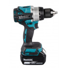 Image du produit : Perceuse visseuse Makita LXT 18 Volts - sans fil Lithium (Li-Ion) - 5 Ah - Ø 13mm - poids 2,60kg | DDF486RTJ