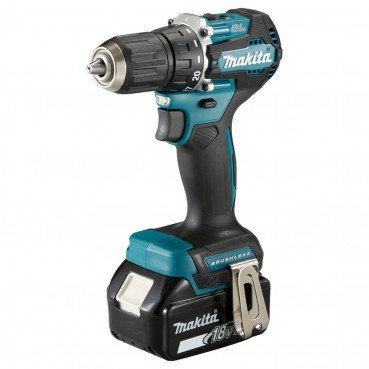 Perceuse visseuse Makita LXT 18 Volts - sans fil Lithium (Li-Ion) - 3 Ah - Ø 13mm - poids 1,6kg | DDF487RFJ