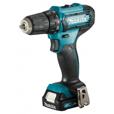 Perceuse visseuse Makita CXT 12 Volts CXT Lithium (Li-Ion) - 2 Ah - Ø 10mm | DF333DWAE