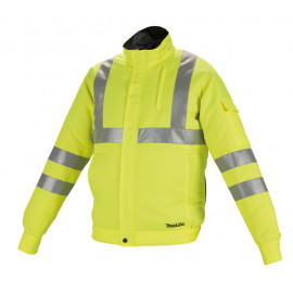 Blouson ventilé CXT / LXT 12 Volts 14,4 Volts à 18 Volts Lithium (Li-Ion) - taille 2XL - Haute visibilité - (Produit seul) Makita | DFJ214Z2XL