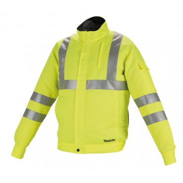 Blouson ventilé CXT / LXT 12 Volts 14,4 Volts à 18 Volts Lithium (Li-Ion) - taille m - Haute visibilité - (Produit seul) Makita | DFJ214ZM