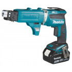 Image du produit : Visseuse automatique Makita spéciale placo LXT 18 Volts - sans fil Lithium (Li-Ion) - 5 Ah - 5 x 25 à 55mm | DFS452TJX2