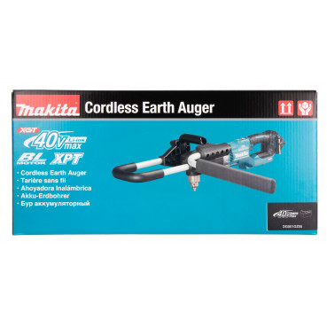 Tarière Makita XGT 40 Volts MAX Lithium (Li-Ion) - (Produit seul) - capacité du mandrin diamètre 2 à 13mm - poids 6,4kg | DG001GZ05