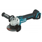 Image du produit : Meuleuse Makita Ø 125mm 18 Volts - sans fil Lithium (Li-Ion) (Produit seul) - filetage M14 | DGA504Z