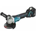 Image du produit : Meuleuse Makita Ø 125mm LXT 18 Volts - sans fil Lithium (Li-Ion) - 5 Ah - filetage M14 | DGA508RTJ