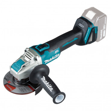 Meuleuse Makita Ø 125mm LXT 18 Volts - sans fil Lithium (Li-Ion) - (Produit seul) - poids 3kg | DGA521ZX1