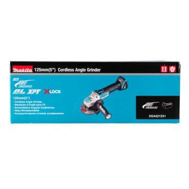 Meuleuse Makita Ø 125mm LXT 18 Volts - sans fil Lithium (Li-Ion) - (Produit seul) - poids 3kg | DGA521ZX1