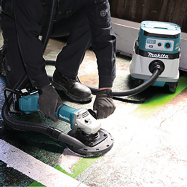 Meuleuse Makita Ø 230mm LXT 36 Volts 2 x 18 Volts - sans fil Lithium (Li-Ion) - (Produit seul) - charge moyenne 90min - filetage M14 - 1500 Watts | DGA901ZU