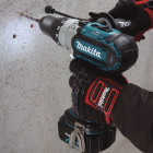 Image du produit : Perceuse visseuse Makita | percussion LXT 18 Volts - sans fil Lithium (Li-Ion) - 4 Ah - Ø 13mm - poids 2,90kg | DHP451RMJ