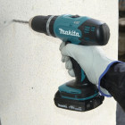 Image du produit : Perceuse visseuse Makita | percussion LXT - 18 Volts - sans fil Lithium (Li-Ion) - 3 Ah - Ø 13mm - poids 2kg | DHP453RFX4