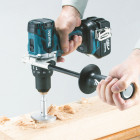 Image du produit : Perceuse visseuse Makita | percussion LXT - 18 Volts - sans fil Lithium (Li-Ion) - 115 Nm - 0 à 2100 tr/min - capacité du mandrin diamètre 1,5 à 13mm - | DHP481Z