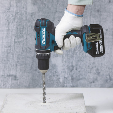 Perceuse visseuse Makita | percussion LXT - 18 Volts - sans fil Lithium (Li-Ion) - Ø 13mm - (Produit seul) | DHP482Z