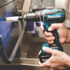 Image du produit : Perceuse visseuse Makita | percussion LXT - 18 Volts - sans fil Lithium (Li-Ion) - 5 Ah - Ø 13mm - poids 1,8kg | DHP485RTJ