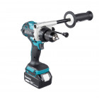 Image du produit : Perceuse visseuse Makita | percussion LXT 18 Volts - sans fil Lithium (Li-Ion) - 5 Ah - Ø 13mm - poids 2,7kg | DHP486RTJ