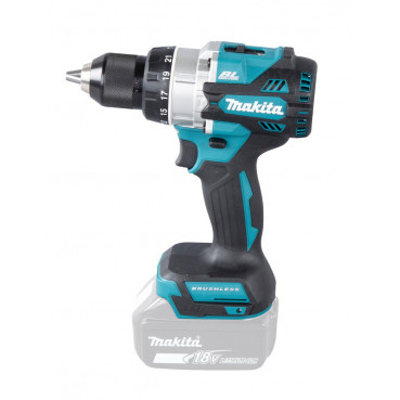 Perceuse visseuse Makita | percussion LXT 18 Volts - sans fil Lithium (Li-Ion) - Ø 13mm - (Produit seul) - poids 2,7kg | DHP486Z