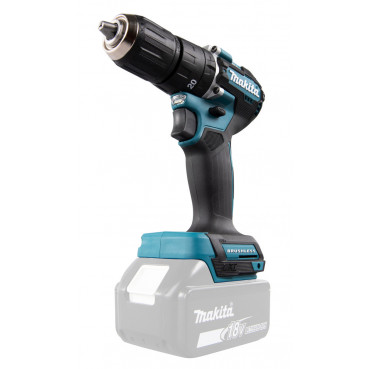 Perceuse visseuse Makita | percussion LXT - 18 Volts - sans fil Lithium (Li-Ion) - Ø 13mm - (Produit seul) - poids 1,7kg | DHP487ZJ