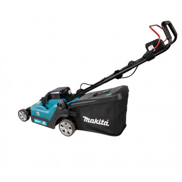 Tondeuse Makita 38cm LXT 36 Volts 2 x 18 Volts - sans fil Lithium (Li-Ion) - 4 Ah - 38cm - 40 L - diamètre lame 38cm - hauteur tonte 20 à 75mm - surface tonte 560m² | DLM382CM2