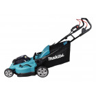 Image du produit : Tondeuse Makita 48cm LXT 36 Volts 2 x 18 Volts - sans fil Lithium (Li-Ion) - 5 Ah - diamètre lame 48cm - surface tonte 650m² - hauteur tonte 20 à 100mm | DLM480CT2