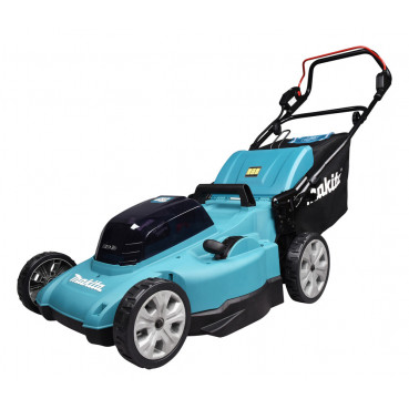 Tondeuse Makita 48cm LXT 36 Volts 2 x 18 Volts - sans fil Lithium (Li-Ion) - 5 Ah - diamètre lame 48cm - surface tonte 650m² - hauteur tonte 20 à 100mm | DLM480CT2