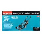 Image du produit : Tondeuse Makita 48cm LXT 36 Volts 2 x 18 Volts - sans fil Lithium (Li-Ion) - 5 Ah - diamètre lame 48cm - surface tonte 650m² - hauteur tonte 20 à 100mm | DLM480CT2