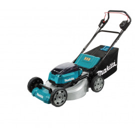 Tondeuse Makita 53cm LXT 36 Volts 2 x 18 Volts - sans fil Lithium (Li-Ion) - 5 Ah - (4 batteries) - diamètre lame 53,4cm - hauteur tonte 20 à 100mm - surface tonte 2300m² | DLM530PT4