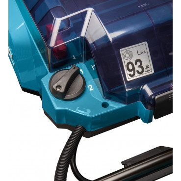 Tondeuse Makita 53cm LXT 36 Volts 2 x 18 Volts - sans fil Lithium (Li-Ion) - (Produit seul) - diamètre lame 53,4cm - hauteur tonte 20 à 100mm - surface tonte 2300m² | DLM530Z