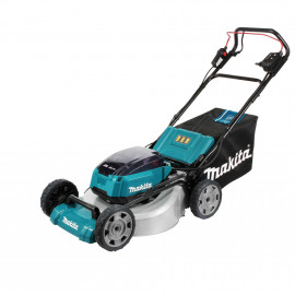 Tondeuse Makita auto-tractée LXT 36 Volts 2 x 18 Volts - sans fil Lithium (Li-Ion) - 53cm - (Produit seul) - diamètre lame 53,4cm - hauteur tonte 20 à 100mm - surface tonte 2300m² | DLM532Z