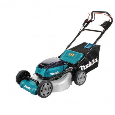 Tondeuse Makita auto-tractée LXT 36 Volts 2 x 18 Volts - sans fil Lithium (Li-Ion) - 53cm - (Produit seul) - diamètre lame 53,4cm - hauteur tonte 20 à 100mm - surface tonte 2300m² | DLM532Z